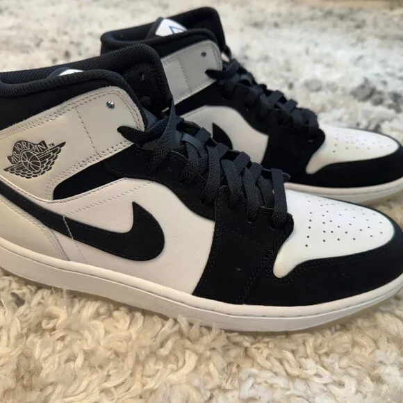 Air Jordan 1 Mid SE Diamond Shorts 10.5 Mens - Picture 5 of 6